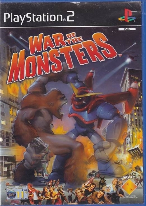War of the Monsters - PS2 (B Grade) (Used) (eng)